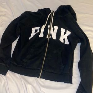 Pink hoodie